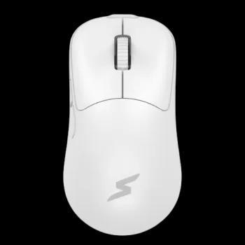 Mouse Gamer SuperFrame Flick Pro, Wireless/Bluetooth, Sensor Pixart 3395, 26.000 DPI, 5 Botões, White