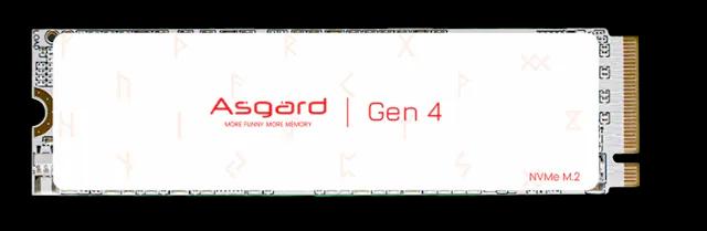 SSD NVME Asgard AN4 Plus GEN4 1TB 7000/6000MB/s