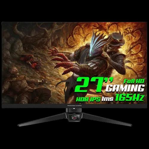 Monitor ASRock Phantom Gaming PG27FF1A, 27 Pol, Full HD, 1ms, 165Hz, IPS, HDR, 123% sRGB, FreeSync