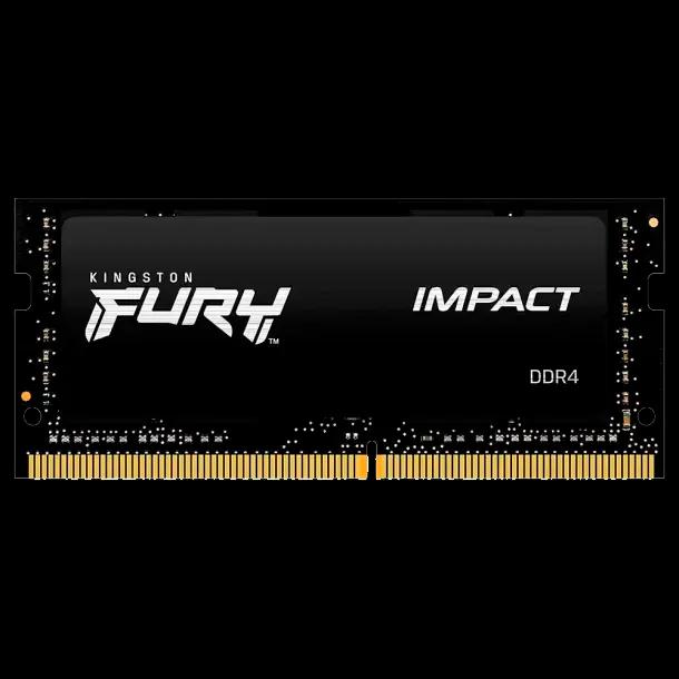 Memória para Notebook Kingston Fury Impact 16GB DDR4 3200MHz