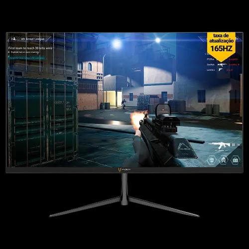 Monitor Gamer Husky 23.8' LED, Wide, 165 Hz, Full HD, 1ms, Adaptive Sync, HDMI/DisplayPort, VESA - HGMT003