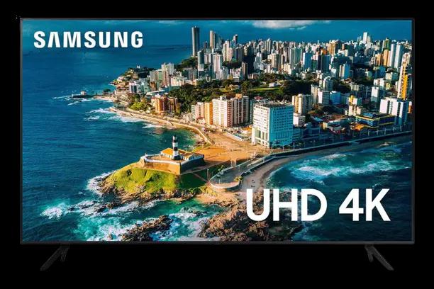 Smart TV Samsung 50" UHD 4K 50CU7700 2023, Processador Crystal 4K, Visual Livre de Cabos, Alexa