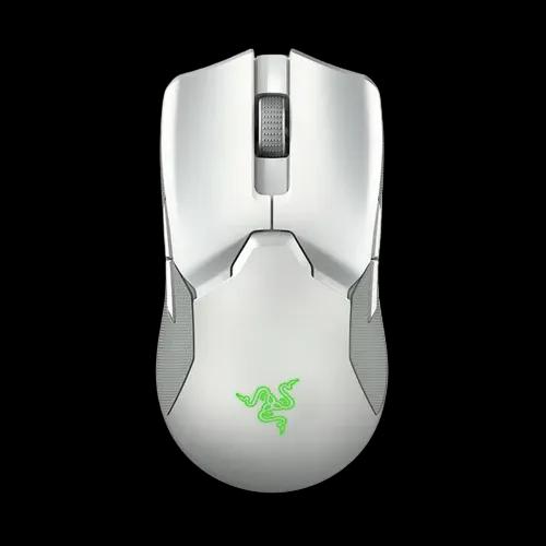 Mouse Sem Fio Gamer Razer Viper Ultimate, Chroma, com Dock, Sensor Óptico, 8 Botões, 20000DPI, Mercury White