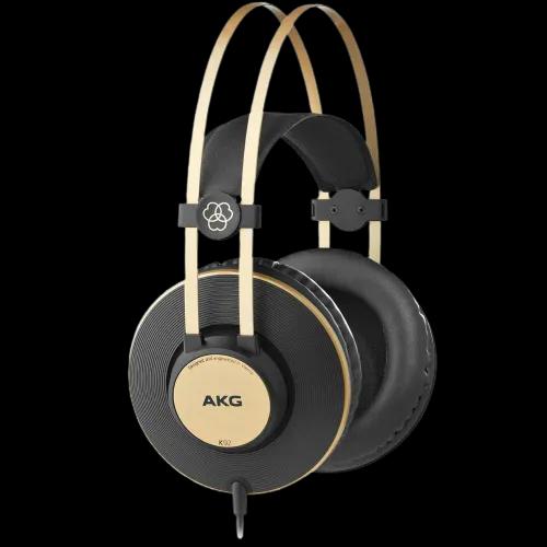 Headphone AKG Preto e Dourado K92