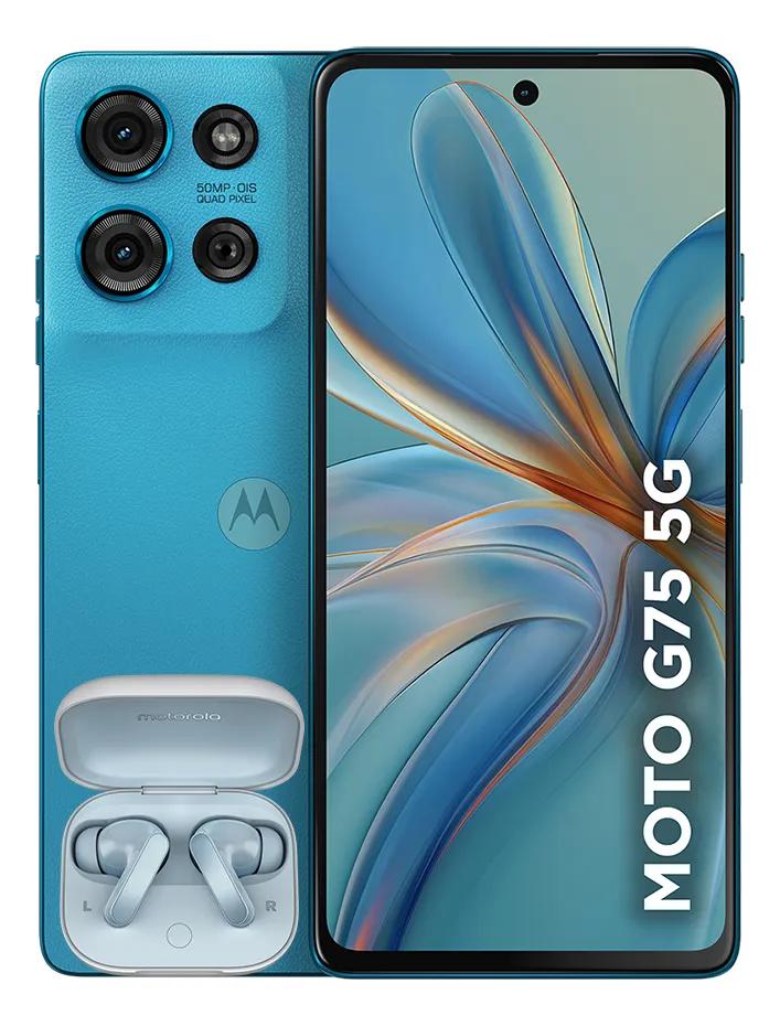 Smartphone Motorola Moto G75 5G 8/256GB + Fone Moto Buds