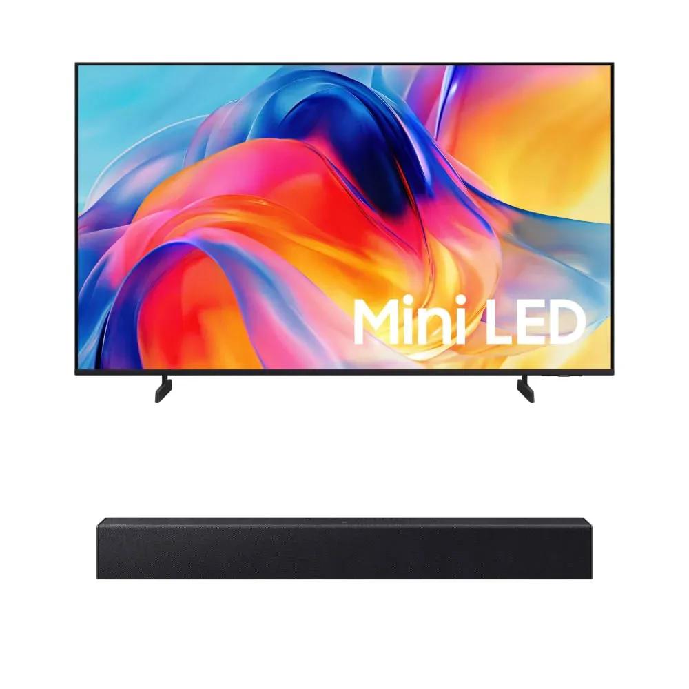 Samsung Smart Tv 65 Miniled 4k M75h + Soundbar Samsung Hw-b400f