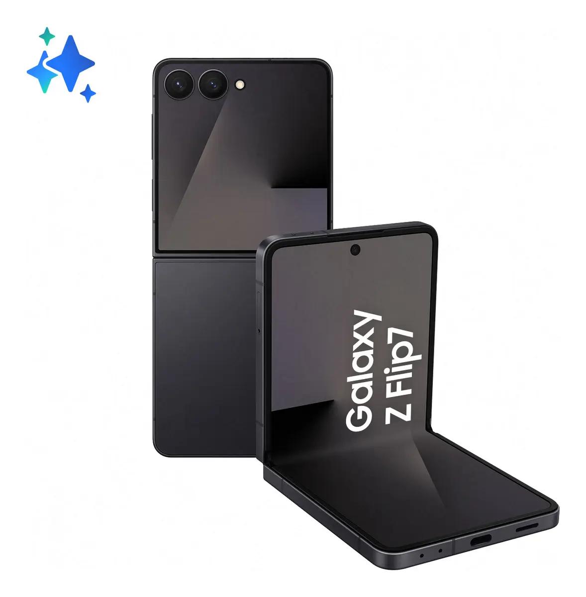 Samsung Galaxy Z Flip7 5G 512GB 12GB RAM, Galaxy AI Preto