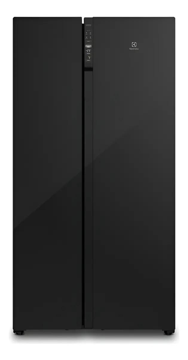 Geladeira Electrolux Frost Free Inverter 531l Efficient Auto Cor Preto