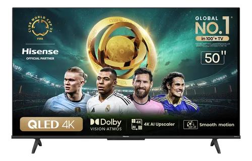Hisense Smart TV UHD 4K QLED 50" Polegadas 50Q6N Google TV com HDR10+ Dolby Atmos
