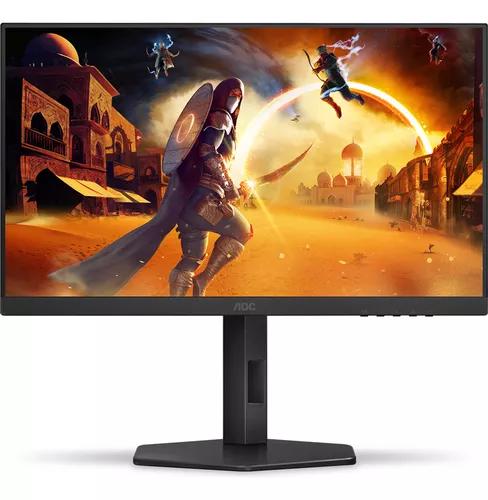 Monitor Gamer AOC 24" IPS, 180Hz, FHD, 0,5ms, Ajuste de altura, 24G4/P