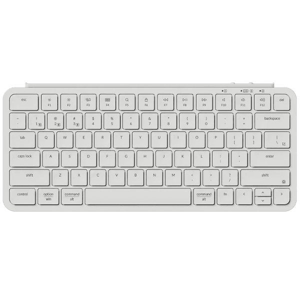 Teclado Membrana Sem Fio Keychron B1 Pro, Branco