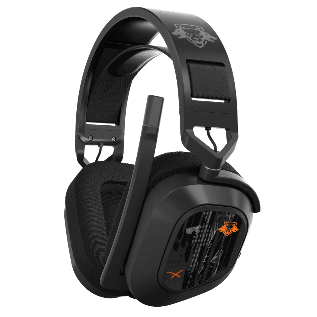Headset Gamer Sem Fio Corsair HS80 Edição Call Of Duty Black Ops 6 - Preto 