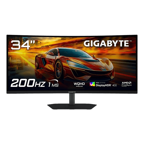 Monitor Curvo Gigabyte G34WQC2 34" VA QHD 200Hz