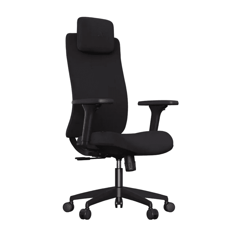 Cadeira Office Elements ROI, Até 120kg, Reclinável, Cilindro Classe 4, Nylon, Preto