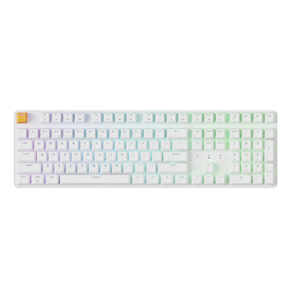 Teclado Mecânico Sem Fio Keychron J5, Branco