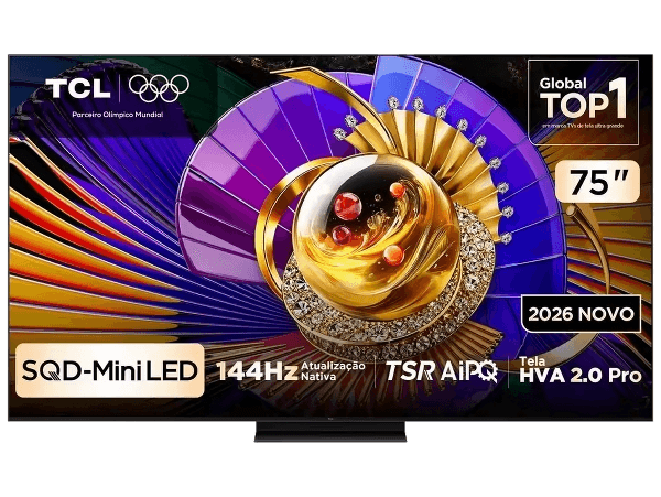 Smart TV TCL 75C7L 75" SQD-Mini LED 4K 144Hz