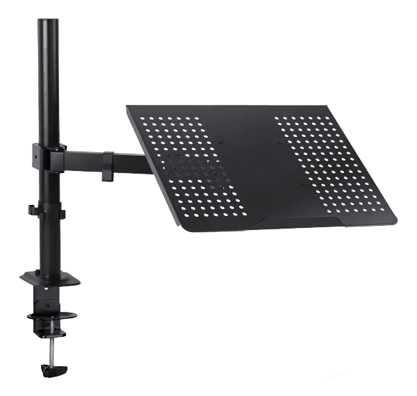 Suporte De Mesa Articulado Monitor Ou Notebook 42cm, Preto