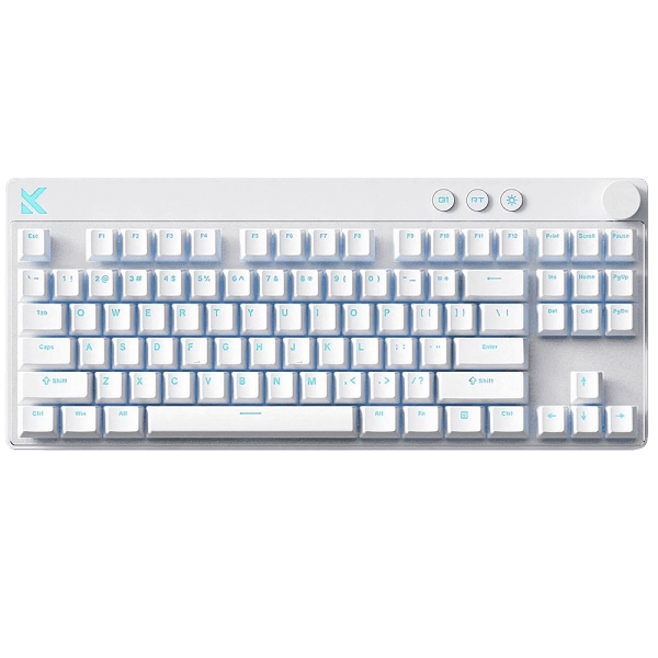 Teclado Magnético Com Fio MCHOSE Mix87, Branco - Bench Promos