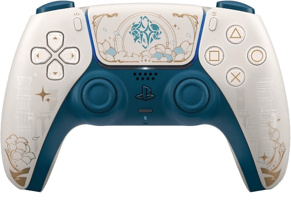 Controle Sem Fio Sony Dualsense PS5, Edição Limitada Genshin Impact