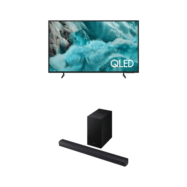Samsung Vision AI TV 50" QLED 4K Q7F + Soundbar HW-B450F