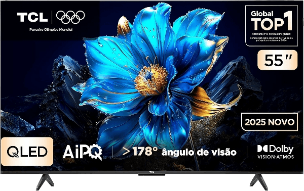 Smart TV TCL 55P7K 55" QLED 4K 2025