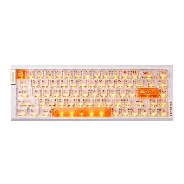 Teclado Magnético Com Fio ATK RS6 AIR, Zenith, Branco