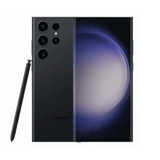 Smartphone Samsung Galaxy S23 Ultra 256GB Preto 5G 12GB RAM Tela Infinita 6,8" Câm. Traseira 200+10+12MP Frontal 12MP