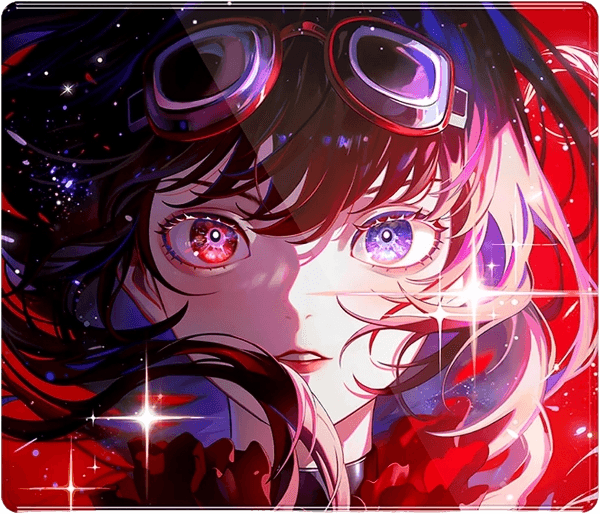 Mousepad de Vidro Temperado ATK Crimson 490x420x3.5mm