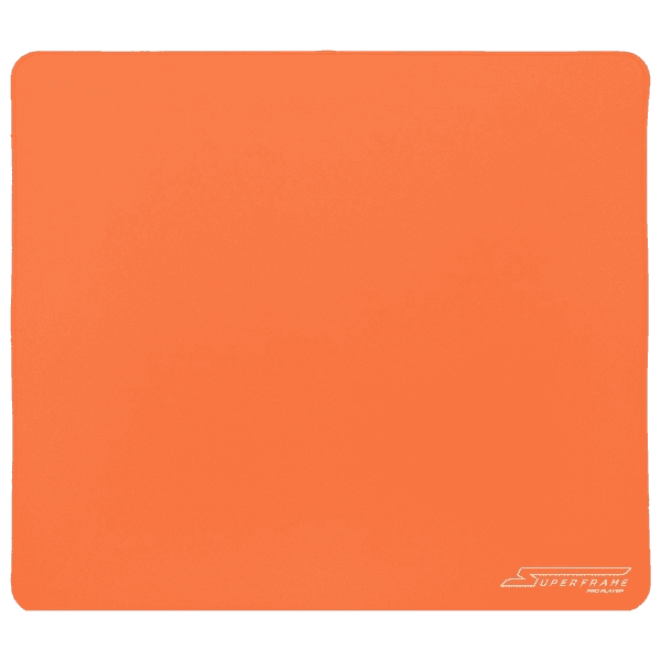 Mousepad SuperFrame Pro Player, XL, Control, 490x420x4mm, Laranja, SF-MP-PPCLO