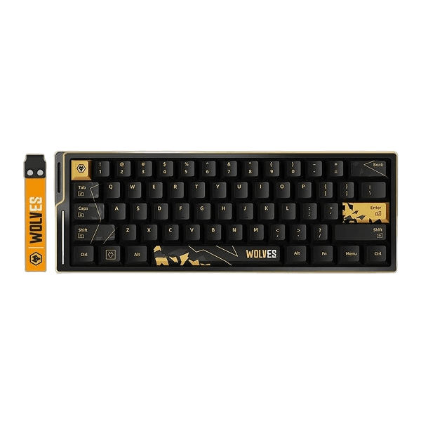 Teclado Magnético Com Fio ATK EDGE 60 HE Wolves Ultimate