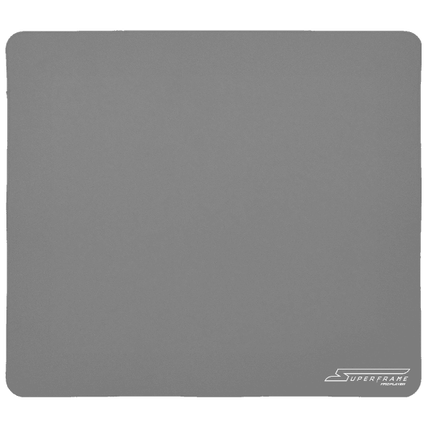 Mousepad SuperFrame Pro Player, XL, Control, 490x420x4mm, Cinza, SF-MP-PPCLG