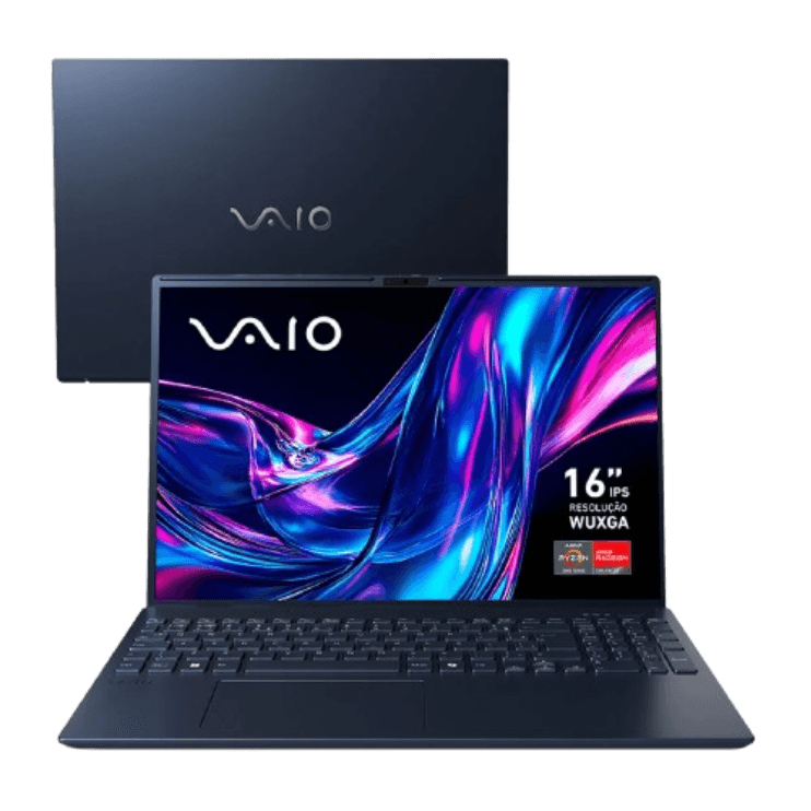 Notebook VAIO FE16 Ryzen 7-5825U 32GB RAM 512GB SSD Linux