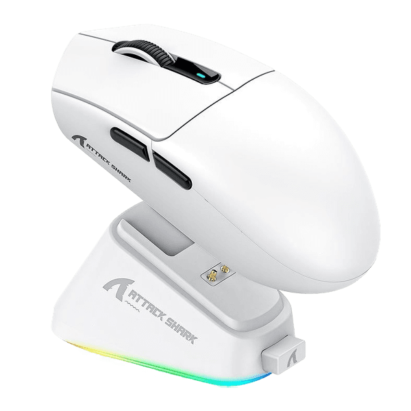 Mouse Sem Fio Attack Shark G3 PRO, Branco