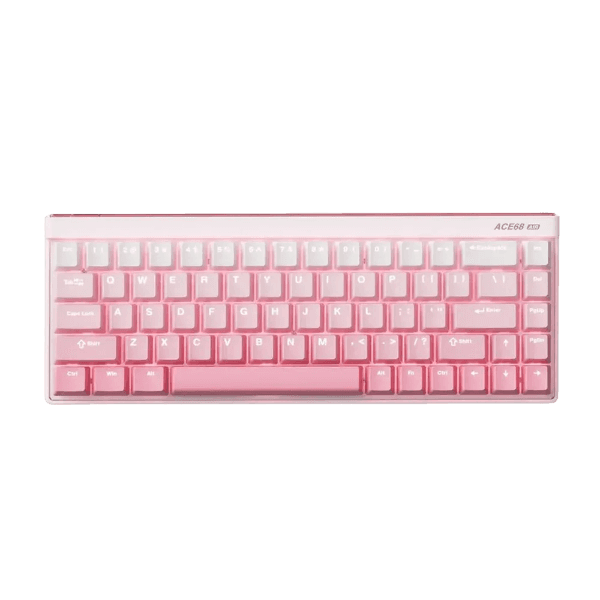 Teclado Magnético Com Fio MCHOSE Ace 68 Air, Peach Gradient