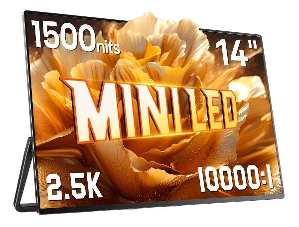 Monitor Portátil UPERFECT UColor M1 14" Mini LED QHD 60Hz