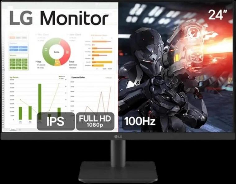 Monitor LG 24MS500-B 24 IPS FHD 100Hz