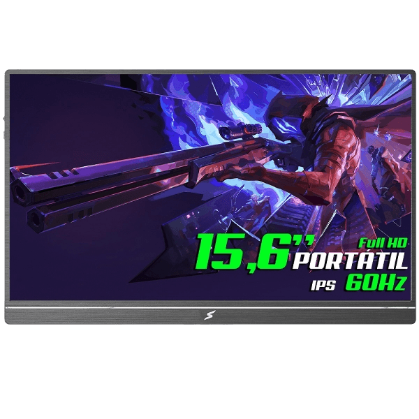 Monitor Portátil SuperFrame Preview V2 15.6" IPS FHD 60Hz