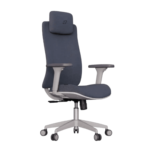 Cadeira Office Elements ROI, Até 120kg, Reclinável, Cilindro Classe 4, Nylon, Cinza