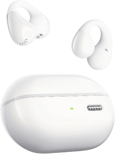 Fones de Ouvido TWS SoundPEATS PearlClip Pro, Branco