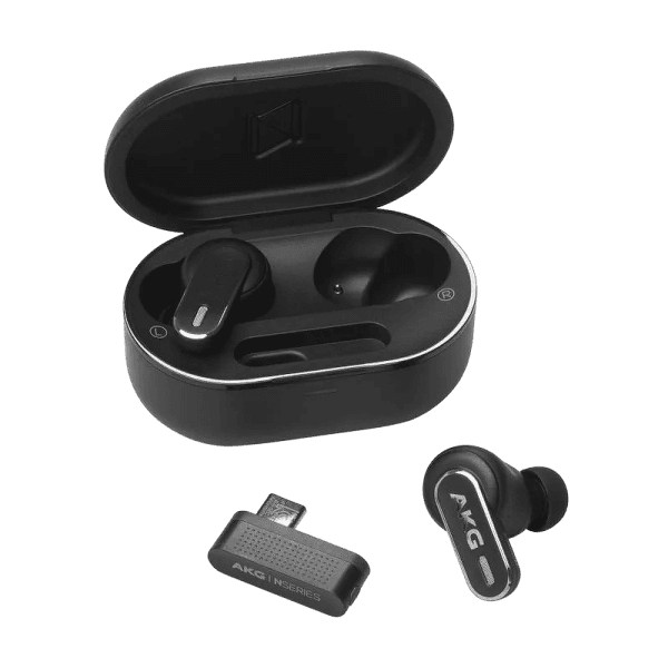 Fones de ouvido Bluetooth AKG N5 Hybrid, Preto