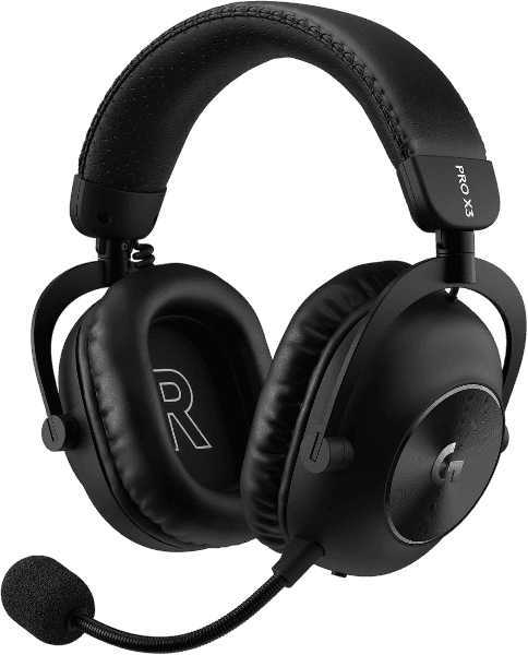 Headset Sem Fio Logitech G PRO X3 LIGHTSPEED, Preto