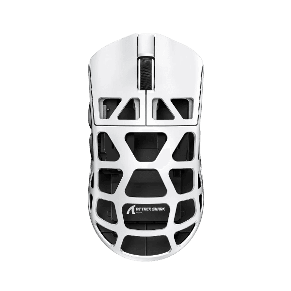 Mouse Sem Fio Attack Shark R3, Branco