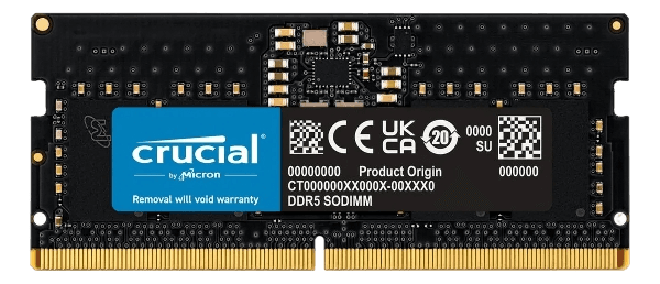 Memória RAM para Notebook Crucial 8GB DDR5 5600 MHz