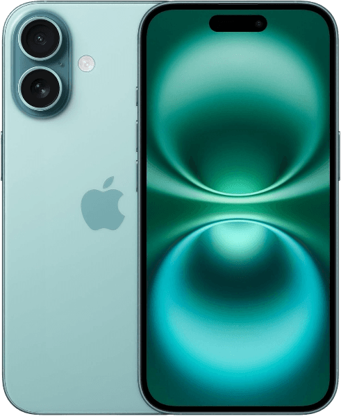 Apple iPhone 16 (128GB), Verde Acinzentado