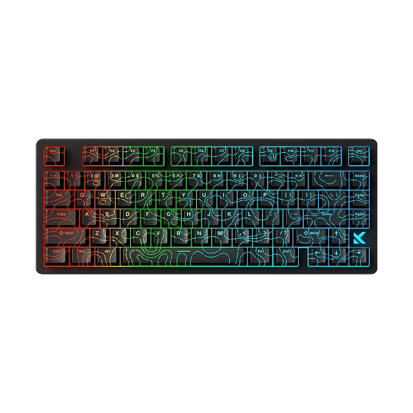 Teclado Magnético Com Fio MCHOSE Jet 75, Topographic Preto