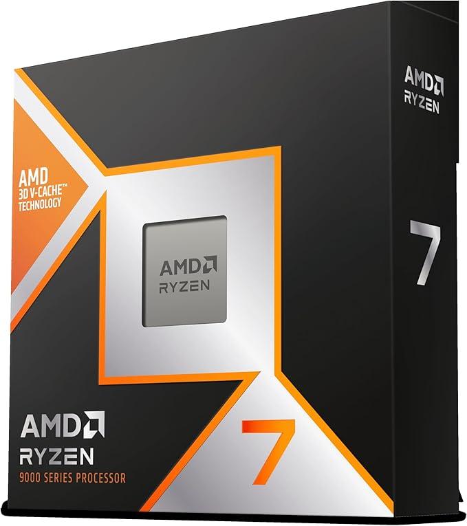 Processador AMD Ryzen 7 9800X3D, Cache 8MB, 8 Núcleos, 16 Threads, AM5