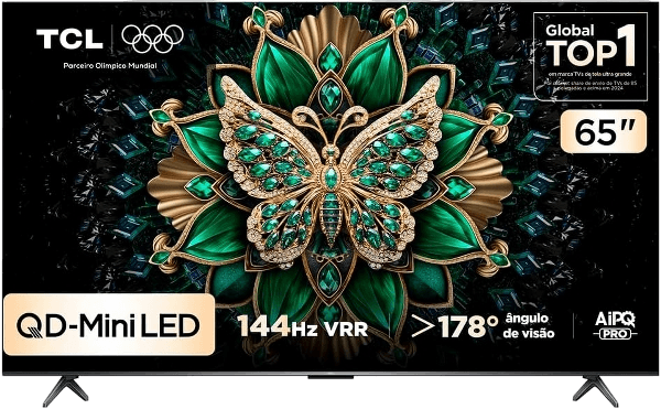 Smart TV TCL 65C6K 65" Mini LED 4K 120Hz