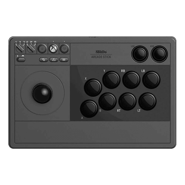 Controle Sem Fio 8BitDo Arcade Stick, Preto