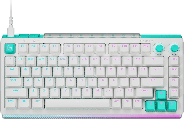 Teclado Magnético Com Fio Logitech G512 X 75, Branco