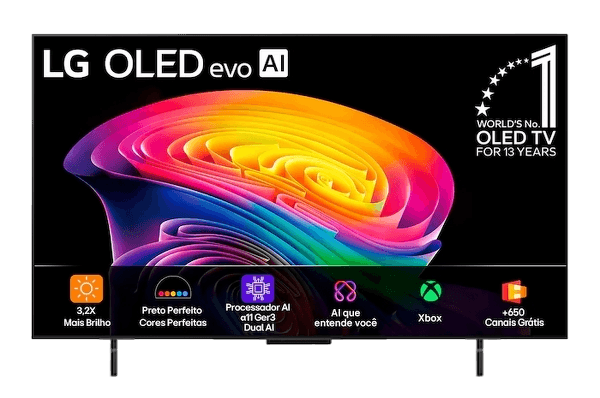Smart TV LG evo AI C6 42" OLED 4K 165Hz OLED42C6PSA